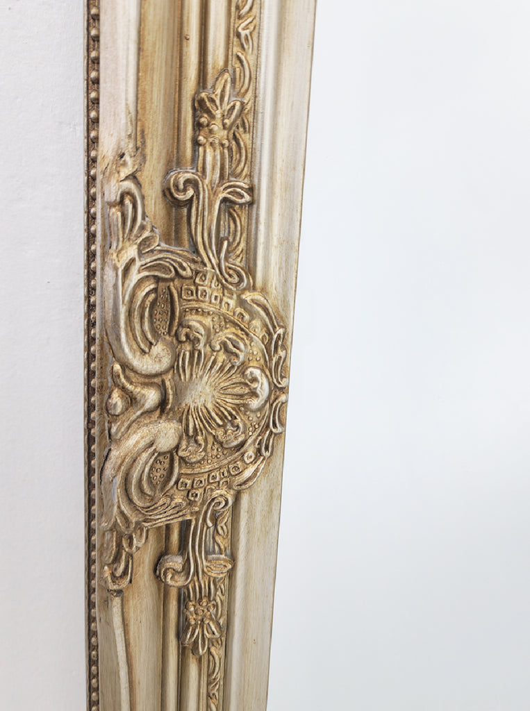 French Provincial Ornate Mirror - Champagne - Medium 70cm x 170cm V292-MIRR-FRN007