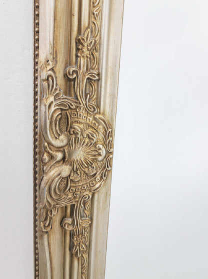 French Provincial Ornate Mirror - Champagne - Medium 70cm x 170cm V292-MIRR-FRN007