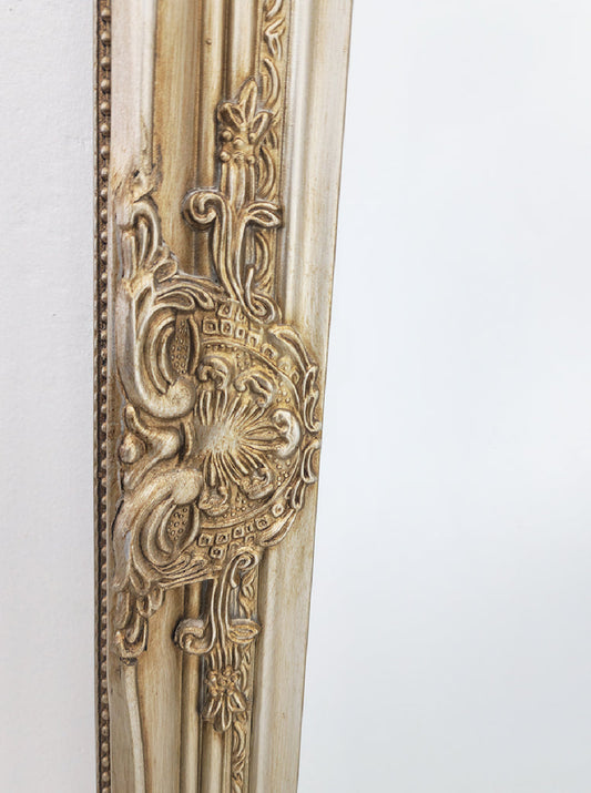 French Provincial Ornate Mirror - Champagne - Medium 70cm x 170cm V292-MIRR-FRN007
