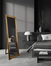 French Provincial Ornate Mirror - Gold - Free Standing 50cm x 170cm V292-MIRR-FRN019