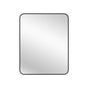 Black Metal Rectangle Mirror - Small 80cm x 100cm V292-MIRR-MTL055