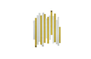 Luxe Panel Mirror - GOLD V292-MIRR-MTL611