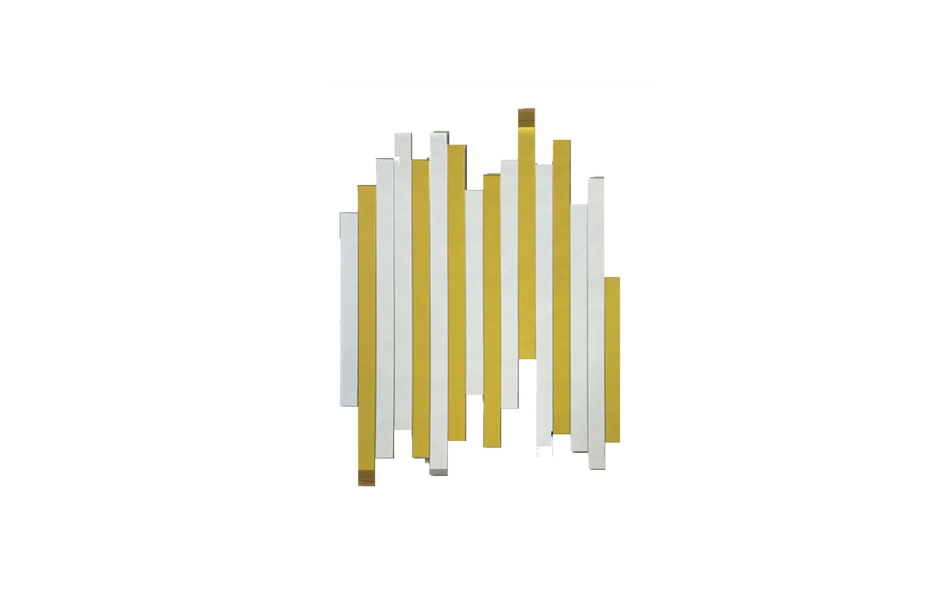Luxe Panel Mirror - GOLD V292-MIRR-MTL611