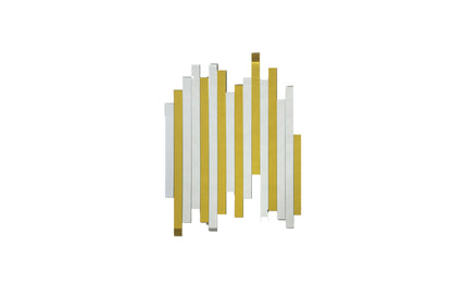 Luxe Panel Mirror - GOLD V292-MIRR-MTL611