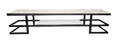 Alexa Black TV Unit - Black Glass V292-TV-ALEXA-BLACKBASE-BLACKGLASS
