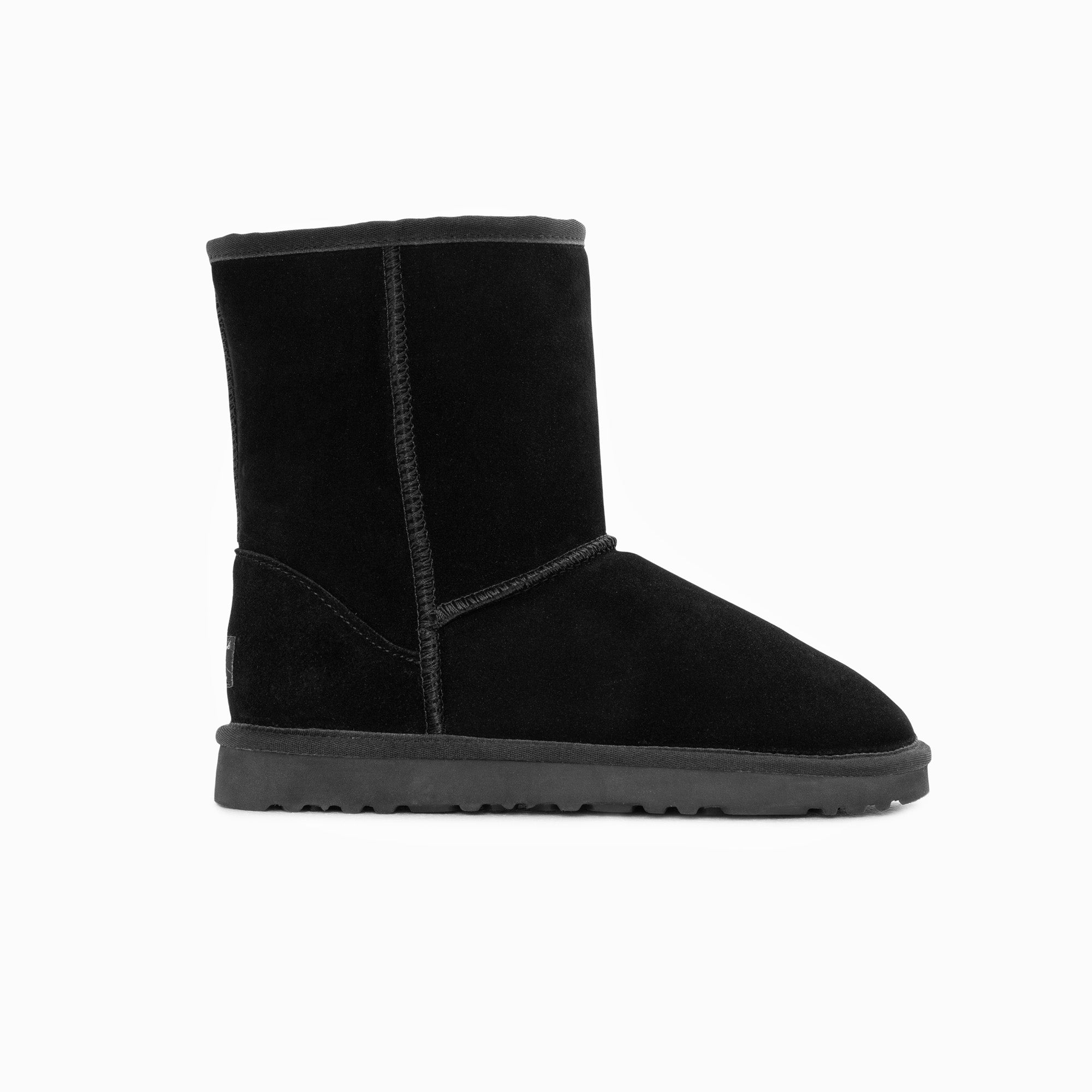 Ugg Boots Genuine Australian Sheepskin Unisex Short Classic Suede (Black, EU36) V317-OB661-BLACK-36