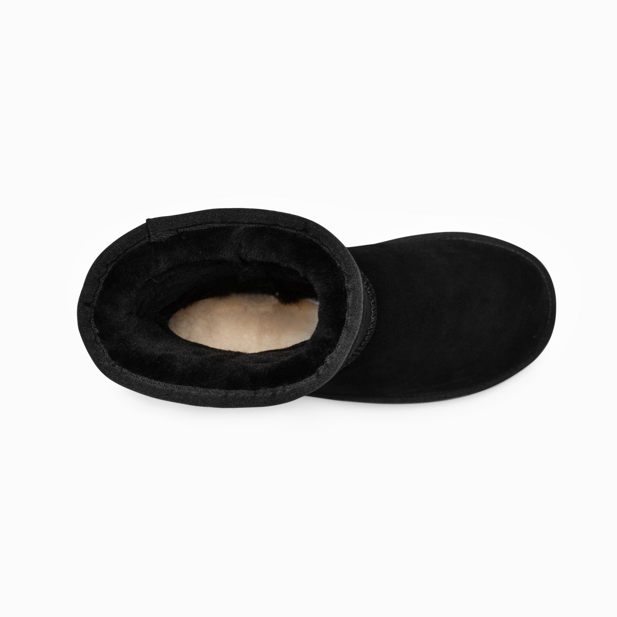 Ugg Boots Genuine Australian Sheepskin Unisex Short Classic Suede (Black, EU36) V317-OB661-BLACK-36