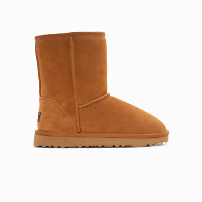 Ugg Boots Genuine Australian Sheepskin Unisex Short Classic Suede (Chestnut, EU43) V317-OB661-CHESTNUT-43