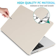 15 inch Air 2023 MacBook Air Matte Case A2941 M2 Chip Hard Shell Case Keyboard Cover Grey V324-15AIR-A2941-GREY