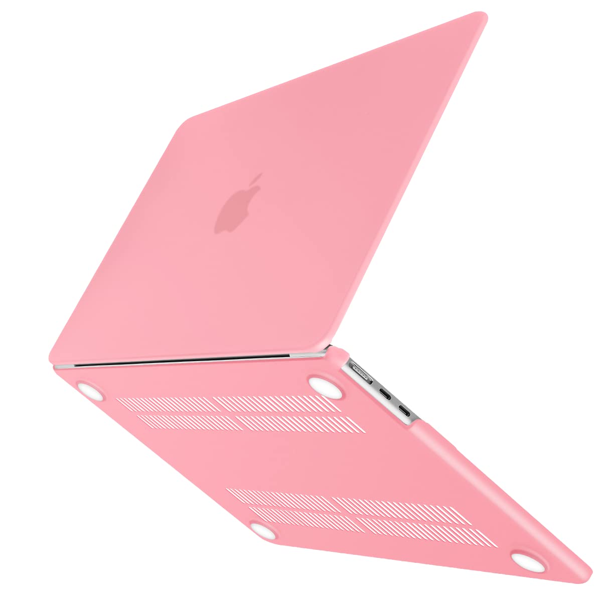 15 inch Air 2023 MacBook Air Matte Case A2941 M2 Chip Hard Shell Case Keyboard Cover Pink V324-15AIR-A2941-PINK