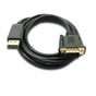 1.8M Display Port DP Male To VGA/M Cable Converter Connector Adaptor V324-18-DPVGA