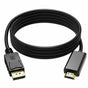 1.8m DisplayPort Display Port DP Gold to HDMI Male Video Audio Converter Cable V324-18-HDMIDP
