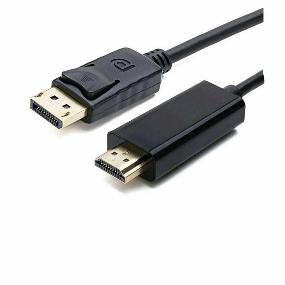 1.8m DisplayPort Display Port DP Gold to HDMI Male Video Audio Converter Cable V324-18-HDMIDP