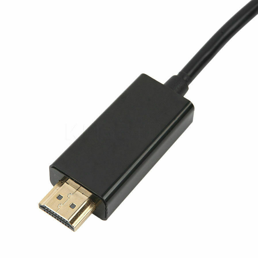 1.8m DisplayPort Display Port DP Gold to HDMI Male Video Audio Converter Cable V324-18-HDMIDP