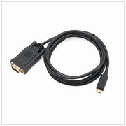 1.8M Type C USB-C Thunderbolt 3 to VGA Cable Male to Male Converter for MacBook V324-18TCVGA