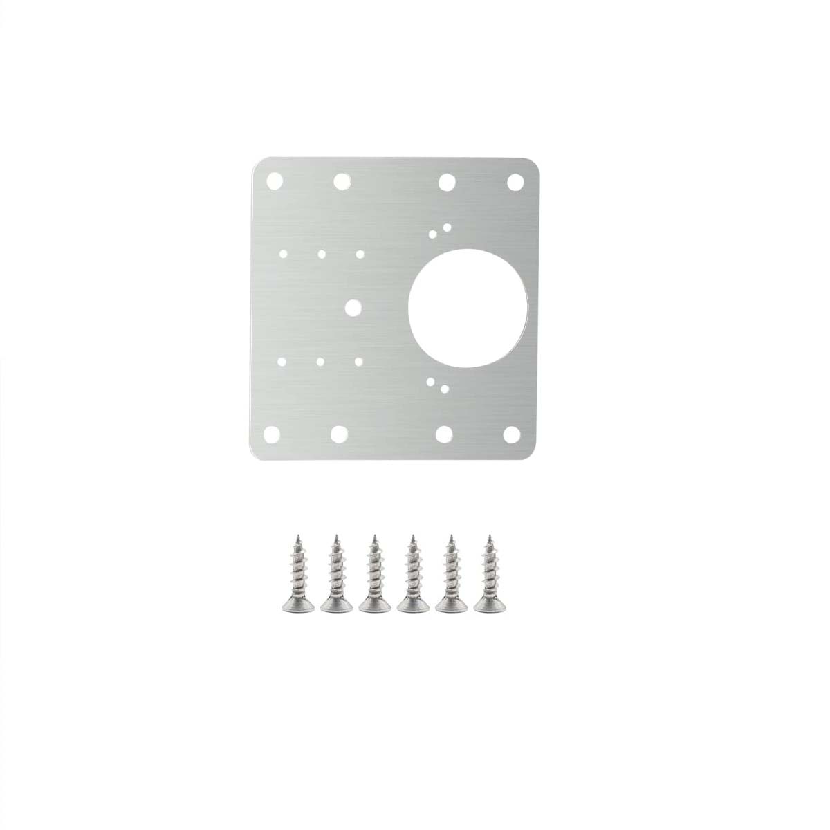 1 Pcs Kitchen Cupboard Door Cabinet Hinges Repair Plate Brackets Kit Fixing Screws V324-1X-HINGEPLATE