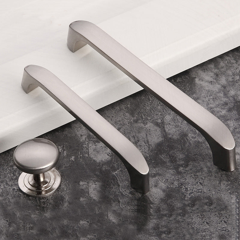 Brushed ZINC Kitchen Door Cabinet Drawer Handle Pulls 128MM V324-2024-128