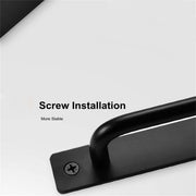 Barn Door Handle Sliding Door Pull Cabinet Door Handles Drawer knobs Kitchen Handles Hardware V324-206BK-192
