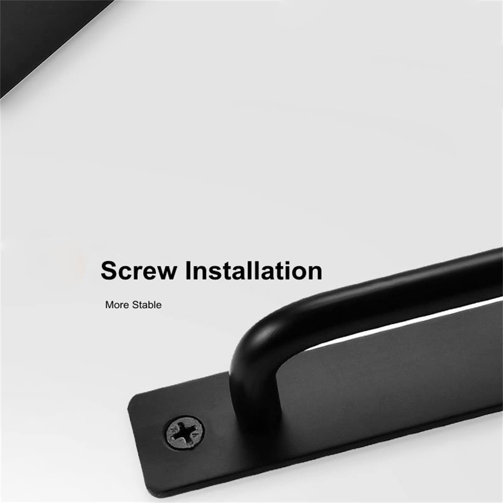 Barn Door Handle Sliding Door Pull Cabinet Door Handles Drawer knobs Kitchen Handles Hardware V324-206BK-192