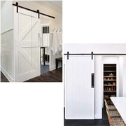 Barn Door Handle Sliding Door Pull Cabinet Door Handles Drawer knobs Kitchen Handles Hardware V324-206BK-192