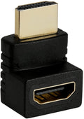 Right Angle 270 Degree HDMI Male to Female Plug Play Connector Adapter joiner V324-270HDMI