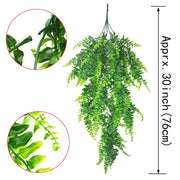 2 Pack 76cm Fake Plants Faux Artificial Eucalyptus Plants Home Garden Window Office Wedding Decoration V324-2XFK-POS75CM