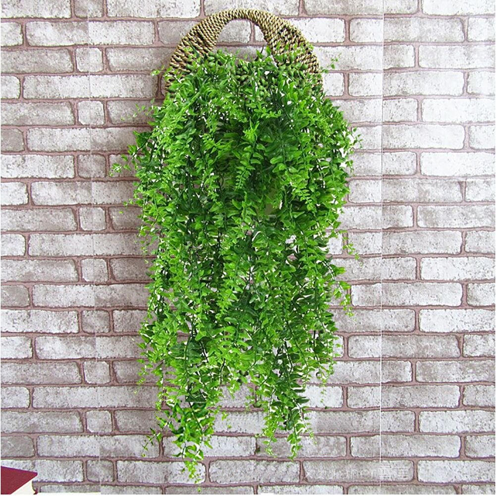 2 Pack 76cm Fake Plants Faux Artificial Eucalyptus Plants Home Garden Window Office Wedding Decoration V324-2XFK-POS75CM