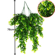 2 Pack 76cm Artificial Eucalyptus Plants Fake Plants FauxHome Garden Window Office Wedding Decoration V324-2XFK-YJLHAN