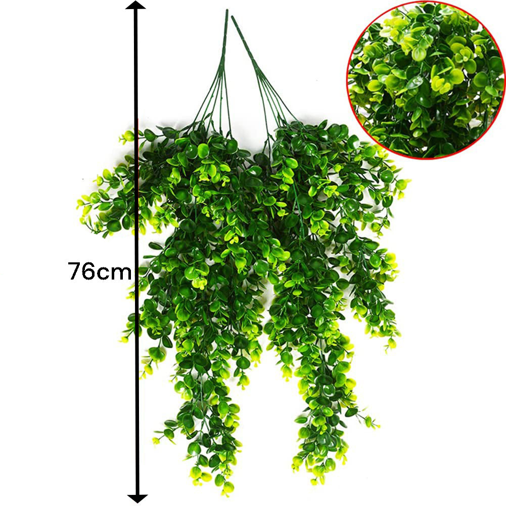 2 Pack 76cm Artificial Eucalyptus Plants Fake Plants FauxHome Garden Window Office Wedding Decoration V324-2XFK-YJLHAN