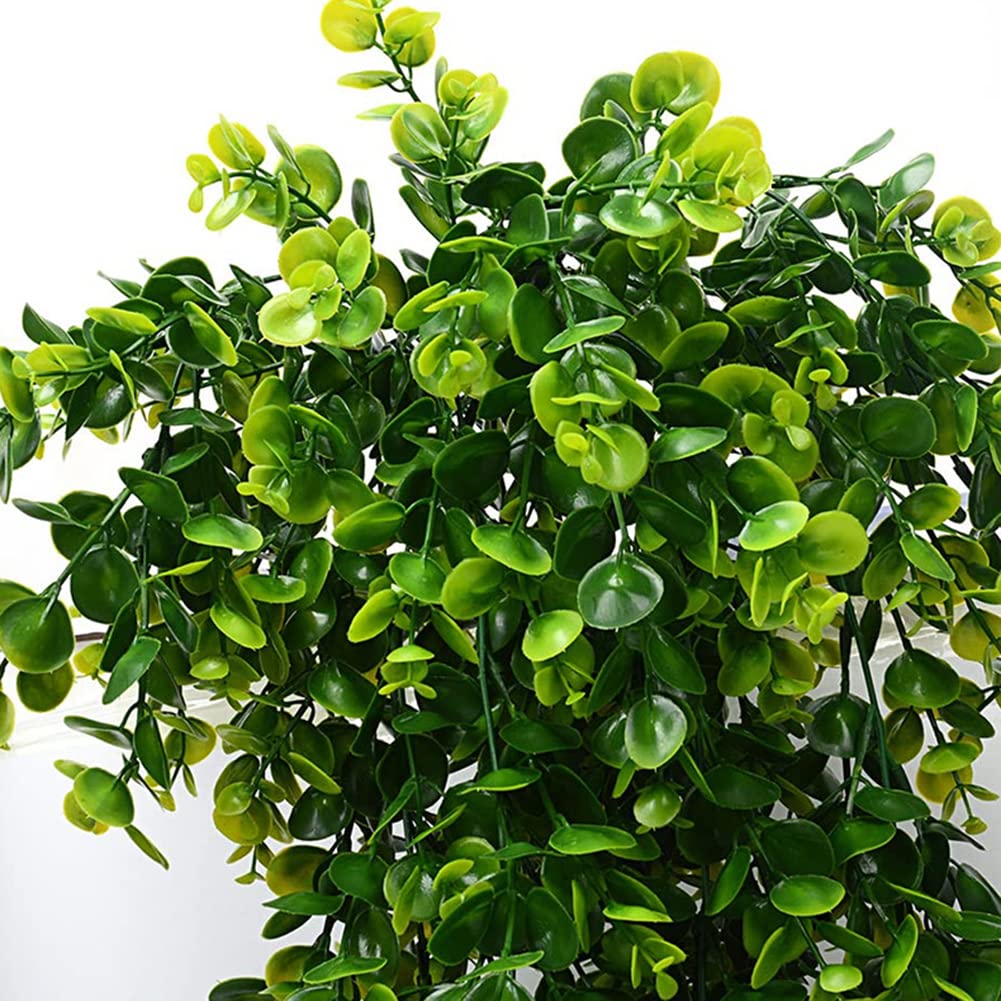 2 Pack 76cm Artificial Eucalyptus Plants Fake Plants FauxHome Garden Window Office Wedding Decoration V324-2XFK-YJLHAN