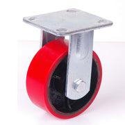 4x 5 inch Industrial 2000KG Swivel Brake Locking Caster Castor Wheels Casters 2x swivel 2x fixed Furniture V324-4X-5IN-RD-WHEEL