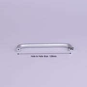 Aluminium Kitchen Cabinet Handles Drawer Bar Handle Pull 128mm V324-5704-128