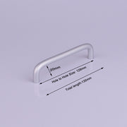 Aluminium Kitchen Cabinet Handles Drawer Bar Handle Pull 128mm V324-5704-128