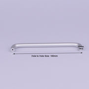 Aluminium Kitchen Cabinet Handles Drawer Bar Handle Pull 160mm V324-5704-160