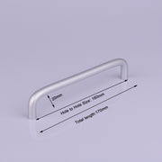 Aluminium Kitchen Cabinet Handles Drawer Bar Handle Pull 160mm V324-5704-160