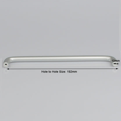 Aluminium Kitchen Cabinet Handles Drawer Bar Handle Pull 192mm V324-5704-192