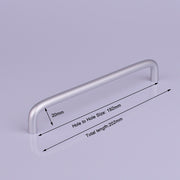Aluminium Kitchen Cabinet Handles Drawer Bar Handle Pull 192mm V324-5704-192