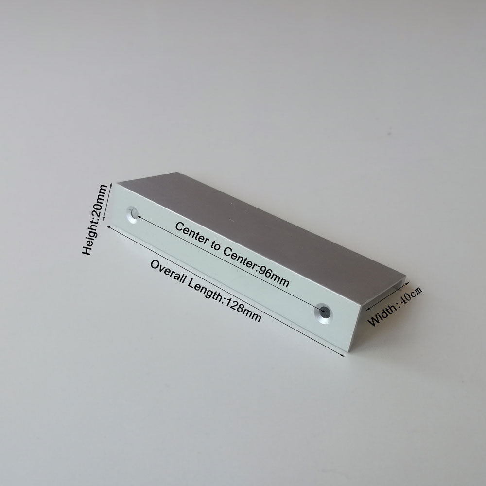 Aluminum Kitchen Cabinet Bar Handles Drawer Handle Pull white hole to hole 96mm V324-5723-WH-96