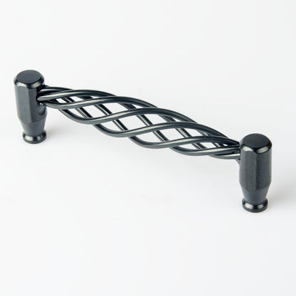Iron-nickel alloy Kitchen Door Cabinet Drawer Handle Pulls 128mm V324-5805-128