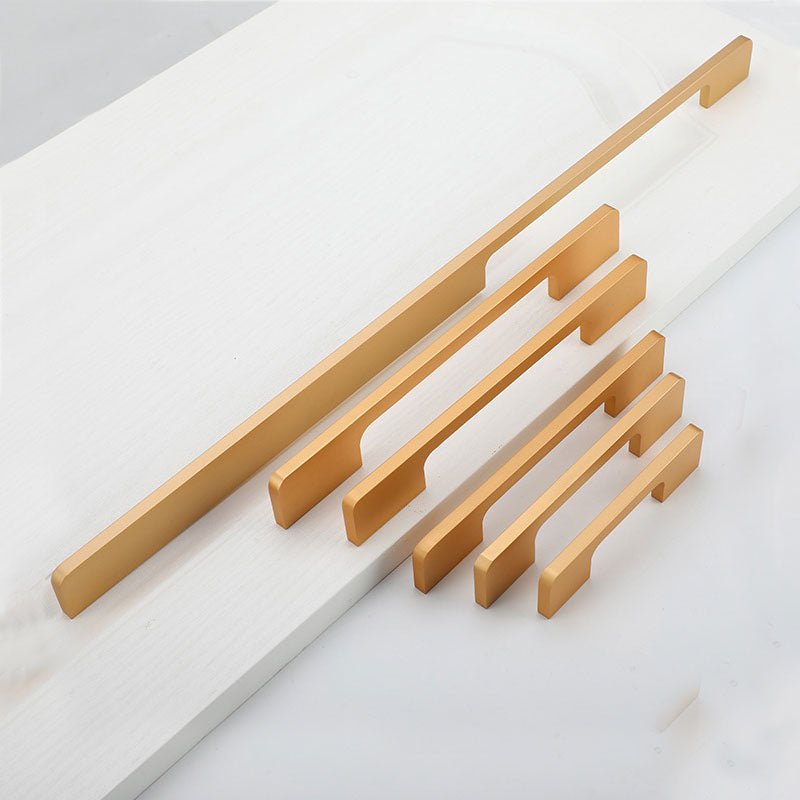 Slim Design Kitchen Cabinet Handles Drawer Bar Handle Pull Gold 96MM V324-5808-GD-96