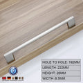 Brushed Nickel Kitchen Door Cabinet Drawer Handle Pulls 192MM V324-5827-192