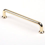 128mm Polished gold Furniture Kitchen Bathroom Cabinet Handles Drawer Bar Handle Pull Knob V324-6060-128