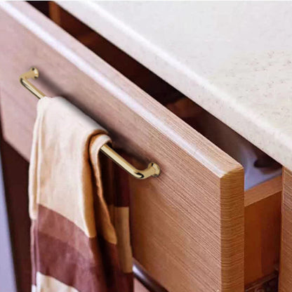 192mm Polished gold Furniture Kitchen Bathroom Cabinet Handles Drawer Bar Handle Pull Knob V324-6060-192