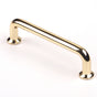 96mm Polished gold Furniture Kitchen Bathroom Cabinet Handles Drawer Bar Handle Pull Knob V324-6060-96