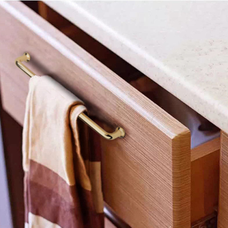 96mm Polished gold Furniture Kitchen Bathroom Cabinet Handles Drawer Bar Handle Pull Knob V324-6060-96