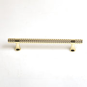 Gold Solid Zinc Kitchen Cabinet Handles Drawer Bar Handle Pull 128mm V324-6151GD-128
