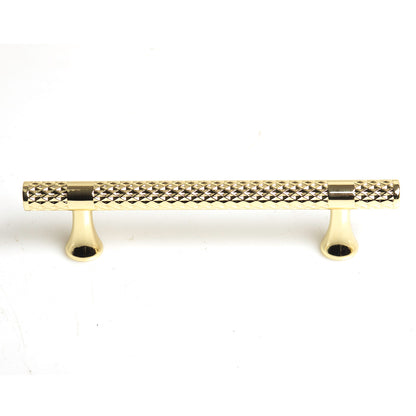 Gold Solid Zinc Kitchen Cabinet Handles Drawer Bar Handle Pull 96mm V324-6151GD-96