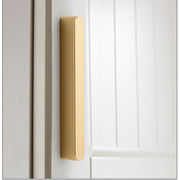 Solid Zinc Furniture Kitchen Bathroom Cabinet Handles Drawer Bar Handle Pull Knob Gold 128mm V324-6836GD-128