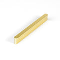 Solid Zinc Furniture Kitchen Bathroom Cabinet Handles Drawer Bar Handle Pull Knob Gold 128mm V324-6836GD-128