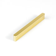 Solid Zinc Furniture Kitchen Bathroom Cabinet Handles Drawer Bar Handle Pull Knob Gold 128mm V324-6836GD-128